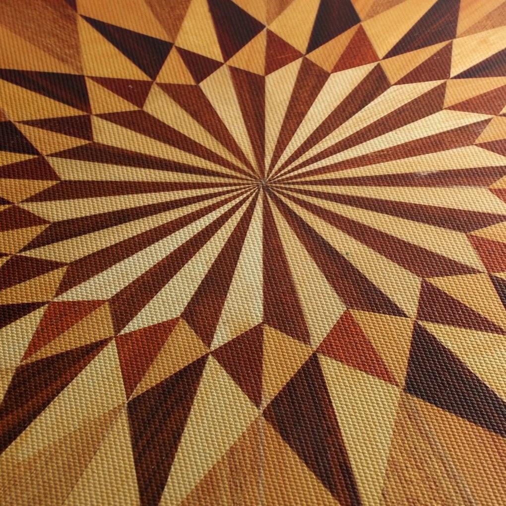 Obraz - Drevená koláž (70x50 cm)
