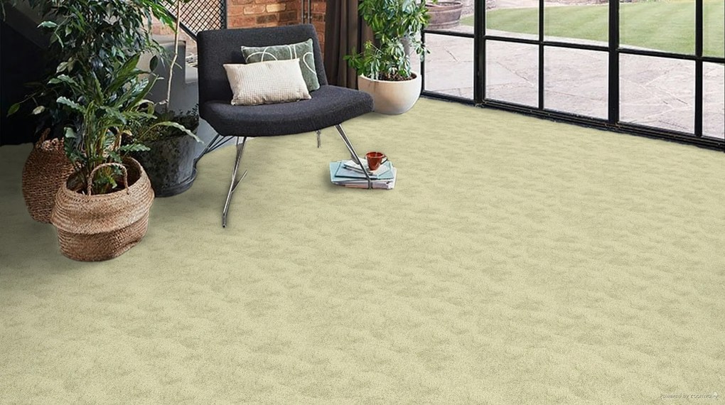 Koberec metráž Avelino 23, na mieru, šíře 4m, zelená, fusion back, chodba / predsieň, ITC