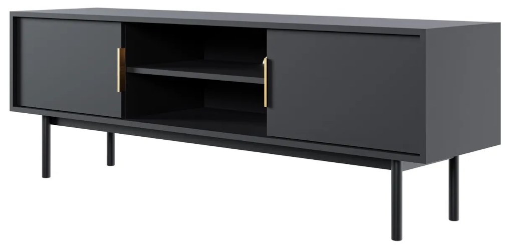 TV stolík Viva 154 cm čierny