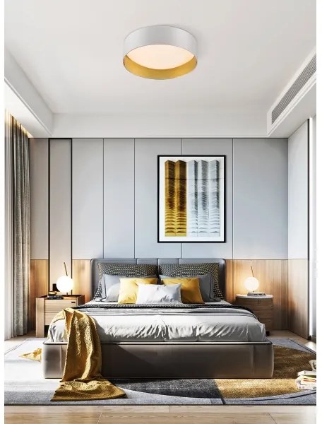 Top Light - LED Stmievateľné stropné svietidlo LED/24W/230V + diaľkové ovládanie biela