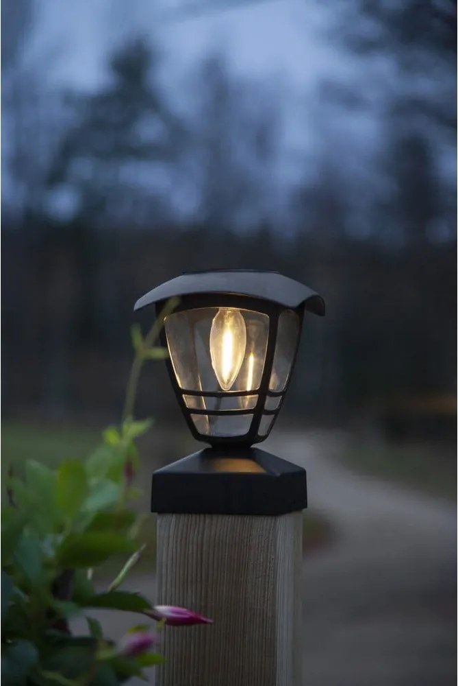 Vonkajšie solárne LED svietidlo Star Trading Felix, výška 19 cm