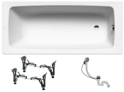 Kaldewei Cayono obdĺžniková vaňa 170x75 cm smaltovaná oceľ ľavá aj pravá KWB750N