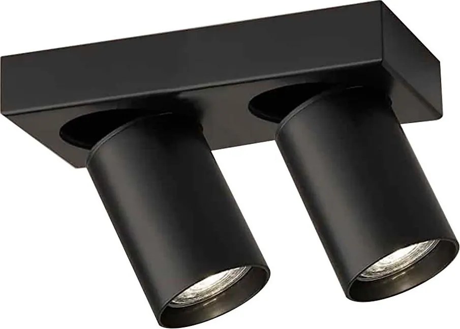 Shilo 7972 - Bodové svietidlo TARUMI 2xGU10/15W/230V čierna