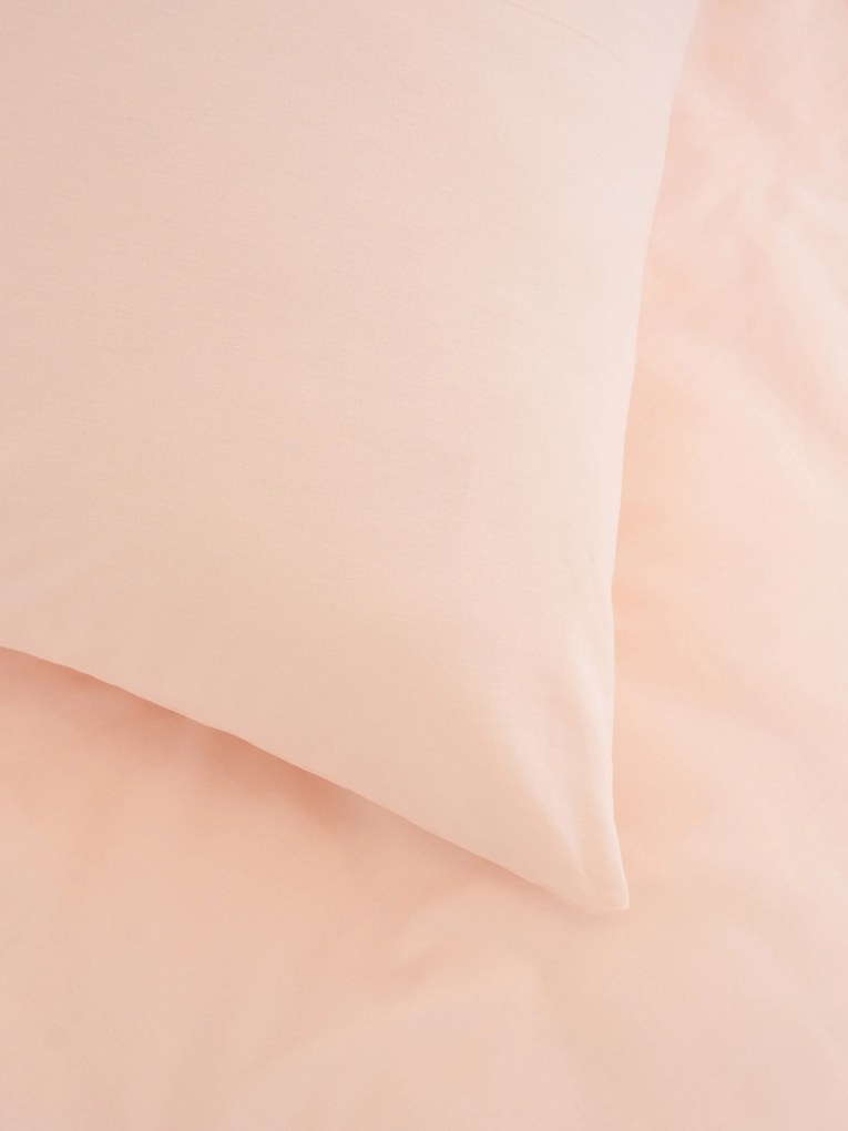 Francúzske bavlnené obliečky Renforcé - Jasmine lososová