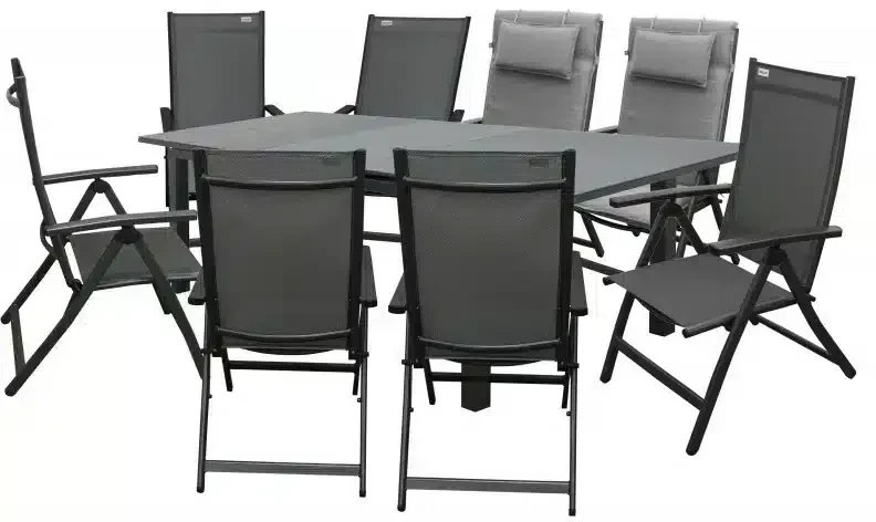 FIRENZE - rozkladací hliníkový stôl 180/240 x 90 x 75 cm