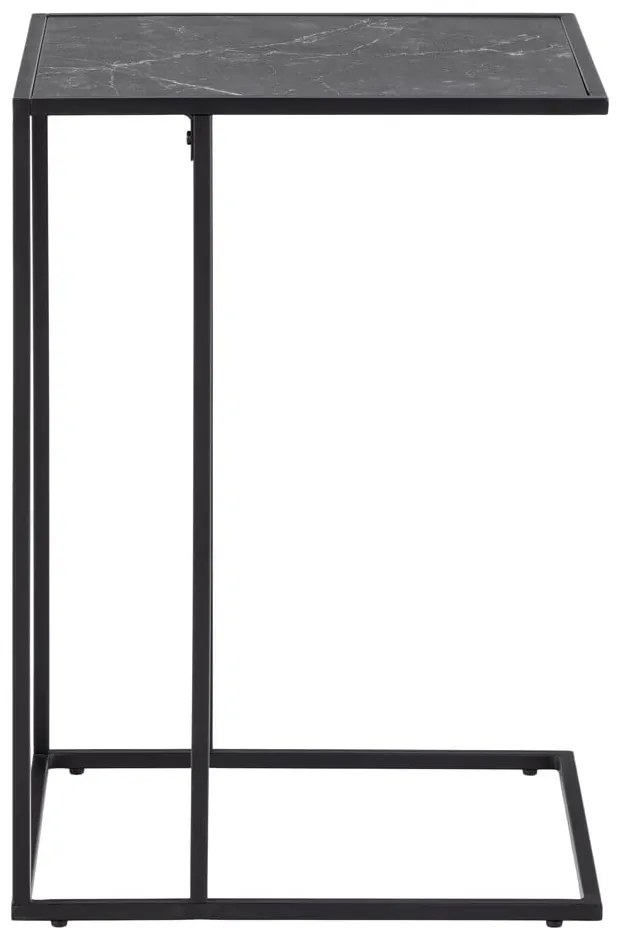 Odkladací stolík s doskou v dekore mramoru 43x35 cm Infinity – Actona