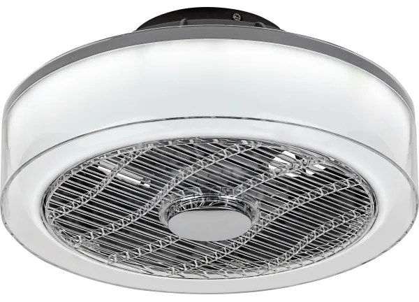 Rabalux - LED Stmievateľné stropné svietidlo s ventilátorom LED/30W/230V + DO