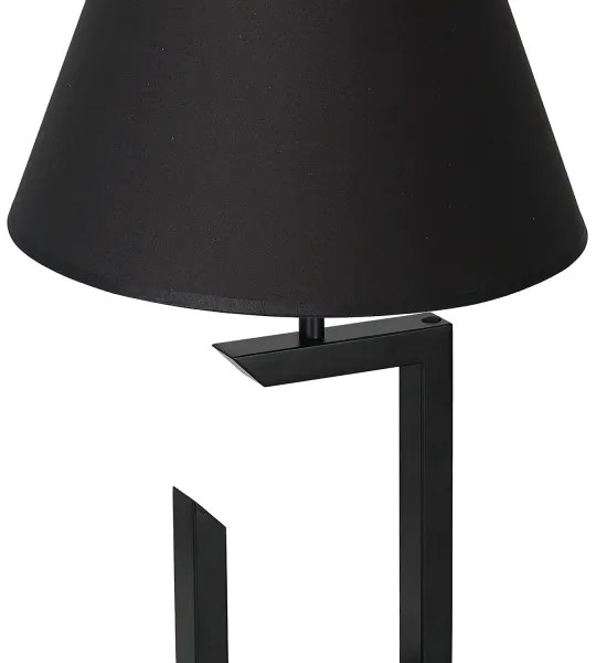 Stolná lampa 1xE27/60W/230V 45 cm čierna/zlatá