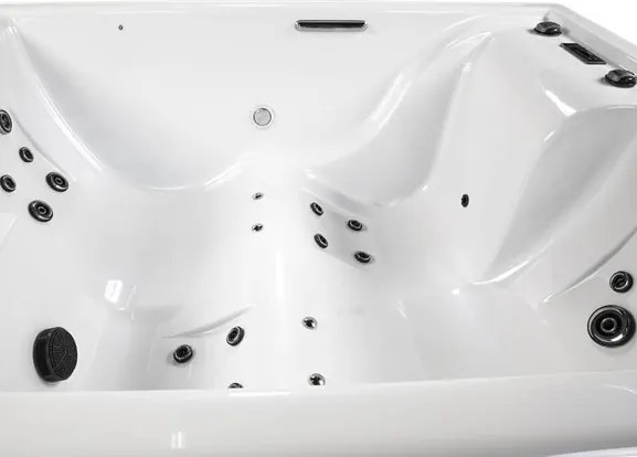 Hanscraft Vírivka OKA WAVE 1 Farba bočníc: Antique, Farba škrupiny: Pearl white