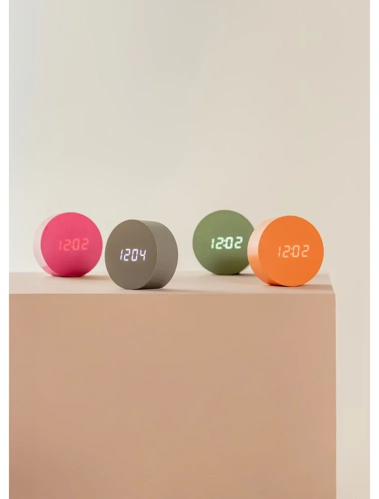 Digitálny budík ø 9 cm Spry Round – Karlsson