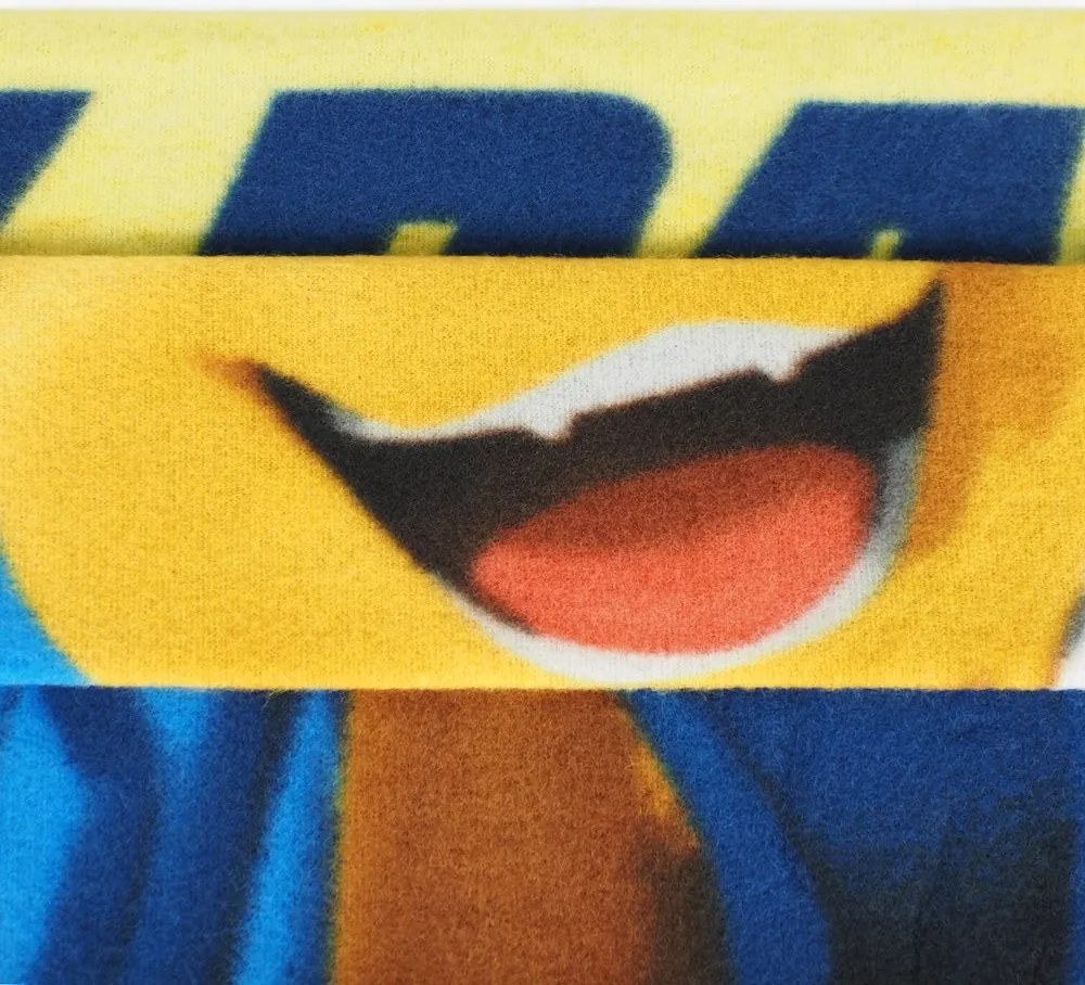 Jerry Fabrics Fleecová deka s motívom Tlapková patrola - Modrá | 100 x 150 cm