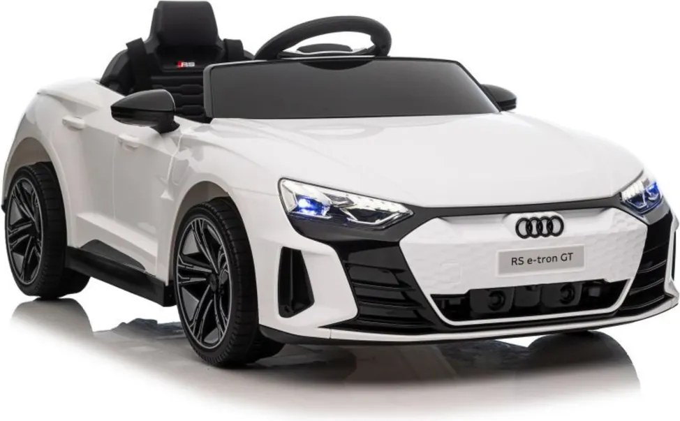 LEAN CARS Elektrické autíčko Audi E-Tron GT QLS-6888 biele