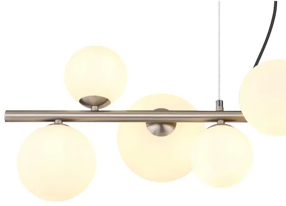 Globo 56140-9H - LED Luster na lanku RIHA 9xG9/3W/230V chróm