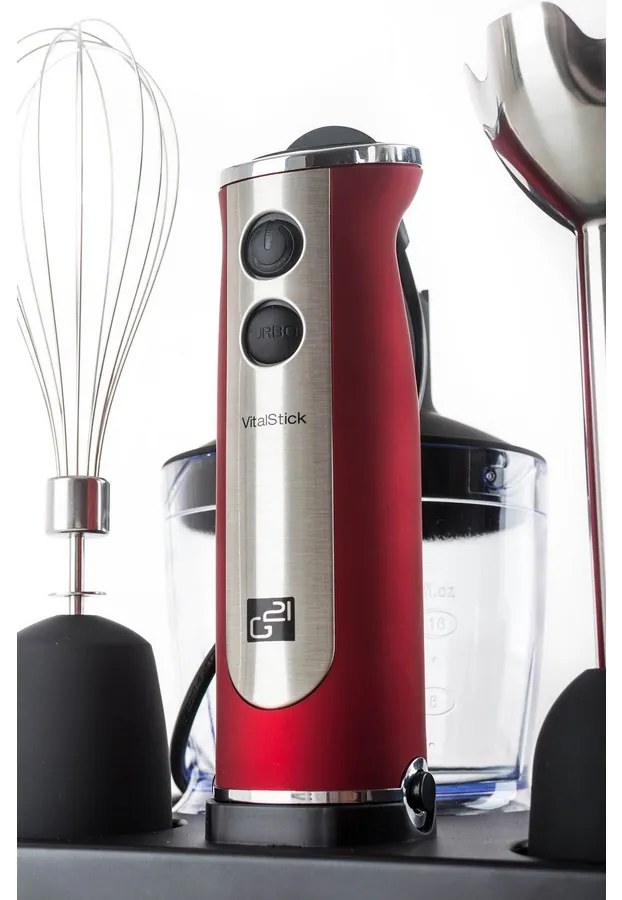 Mixér G21 VitalStick 800 W, Red/Black 600866