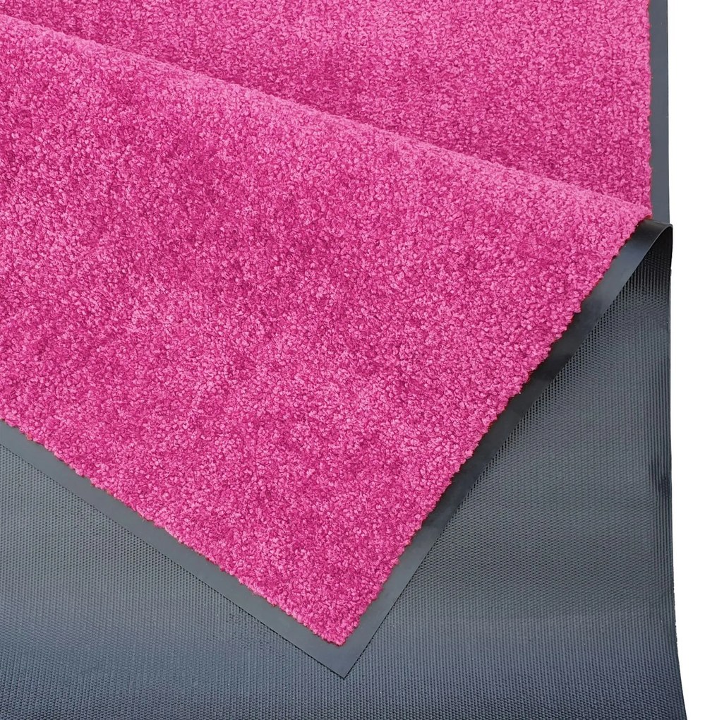 Hanse Home Collection koberce Rohožka Wash & Clean 103835 Raspberry Red – na von aj na doma - 90x150 cm