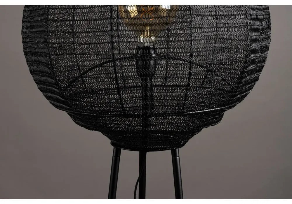 Čierna stojacia lampa Meezan - Dutchbone