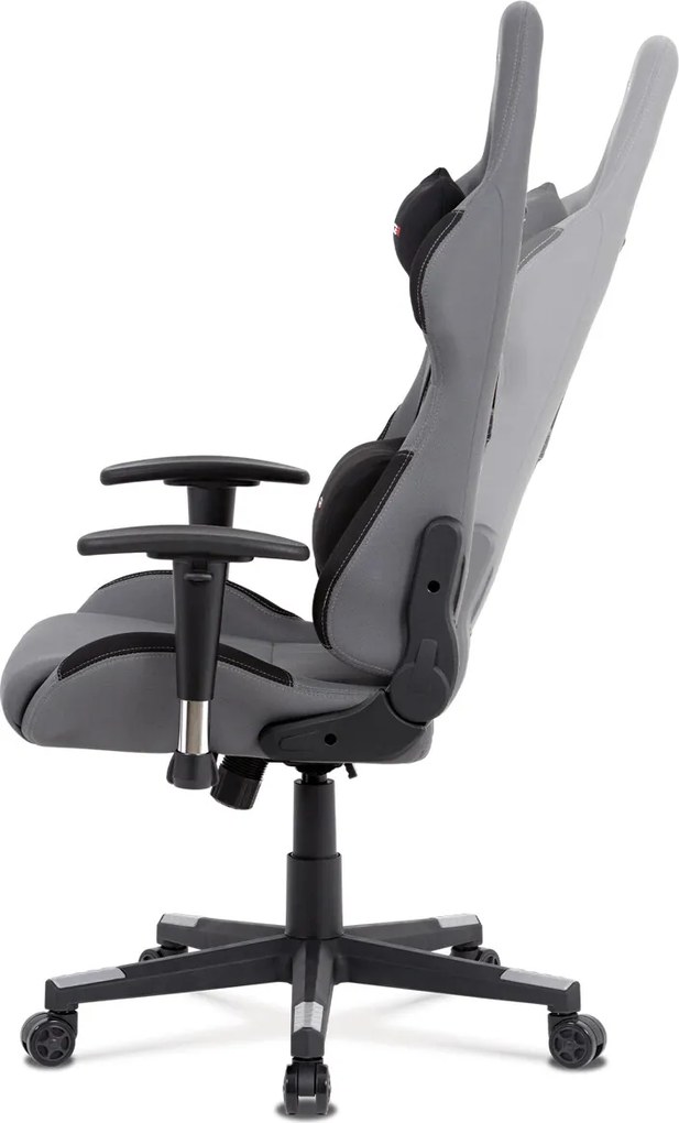 Kancelárska stolička KA-F05 GREY Farba: Sivá