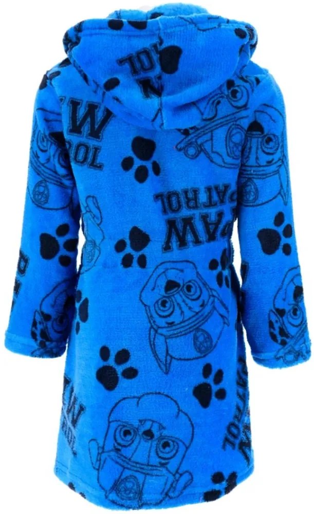 Chlapčenský župan s kapucňou Paw Patrol, EU 104 Modrá