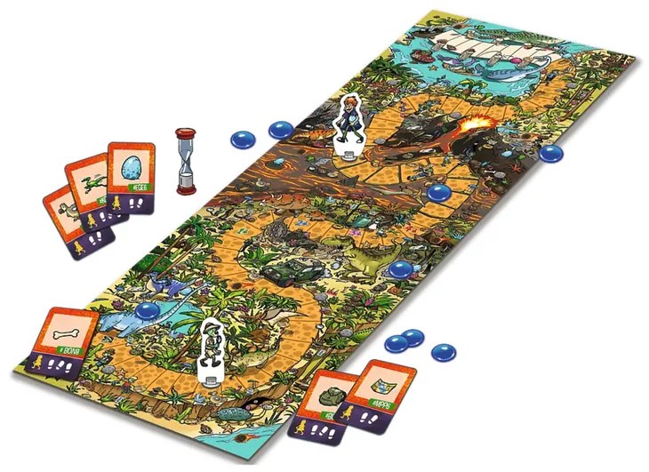 Trefl Gry Hra Detektív Junior Dinosaurus
