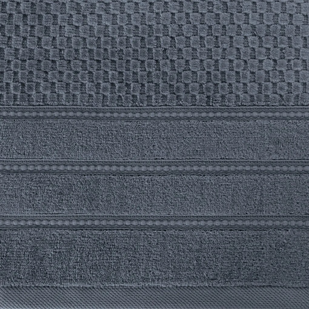 BAVLNENÝ UTERÁK ADORE SADA 6KS 30X50 CM TMAVOSIVÁ