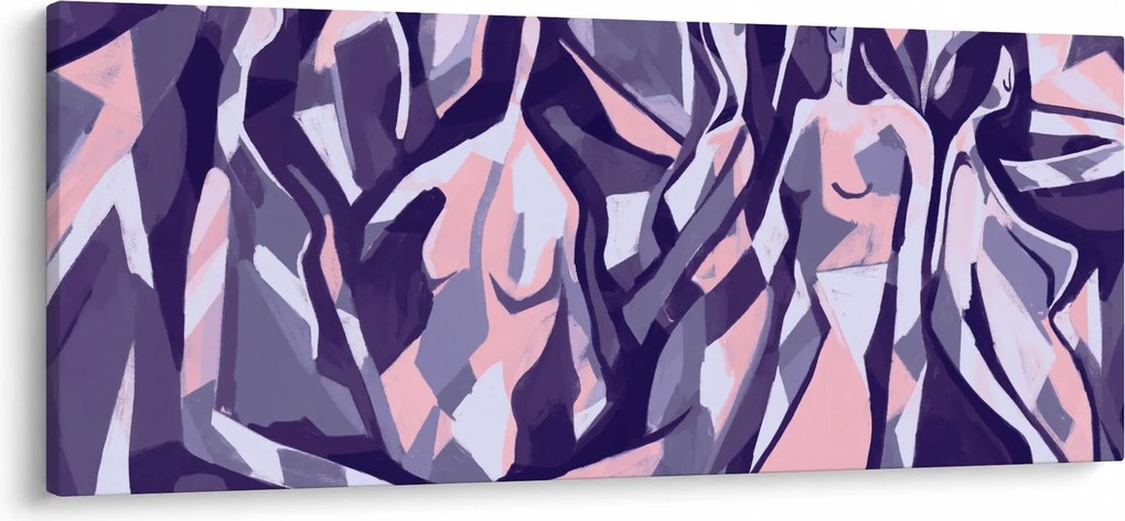 Obraz - Abstraktné ženy (120x50 cm)