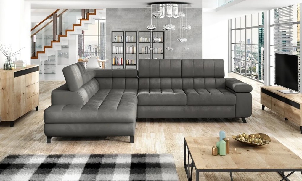 Rohová sedačka Elsie, Dostupné poťahy: Nazar 225.02, Strana: pravá