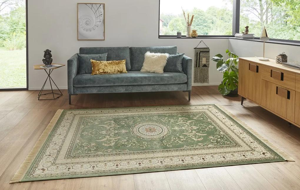 Nouristan - Hanse Home koberce Kusový koberec Naveh 104372 Green - 195x300 cm