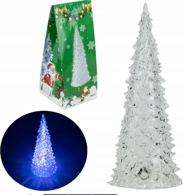 BERGE LED vianočný stromček RGB podsvietenie