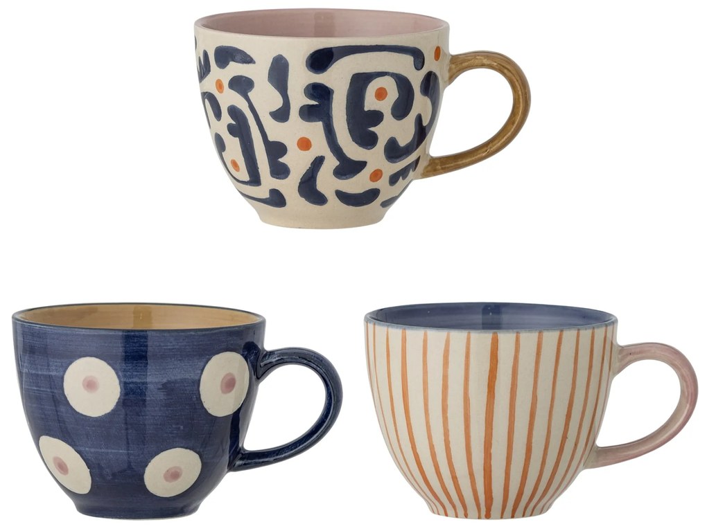 Bloomingville Hrnček Eviaya Blue 250 ml B