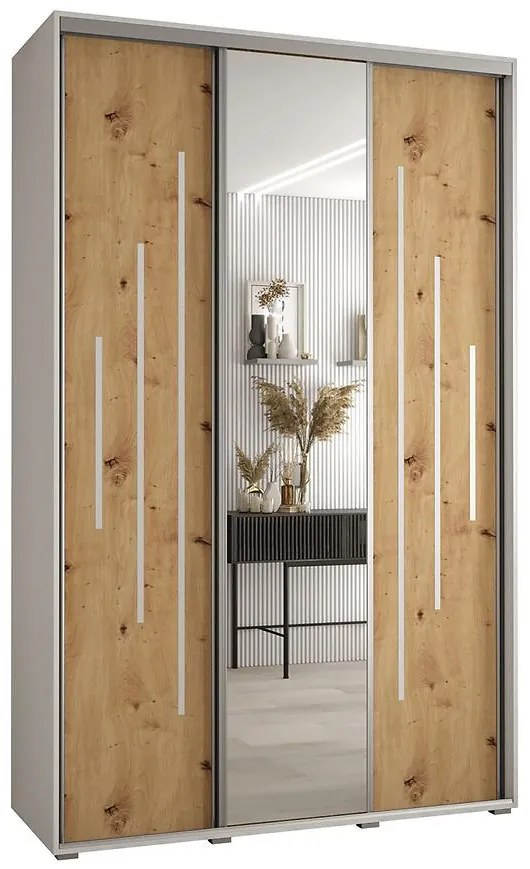 Skriňa 45 Canaris 13 160 biela/artisan/silver