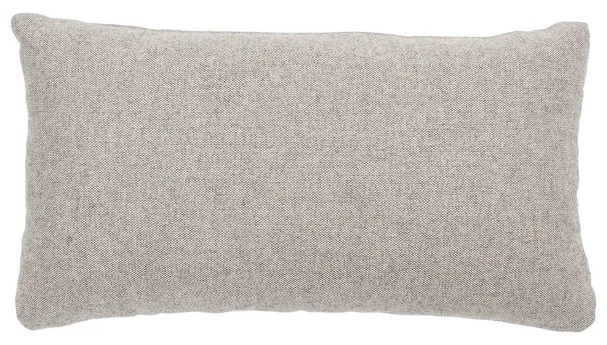 Svetlosivý vankúš k modulárnej pohovke s poťahom zo zmesi vlny a ľanu Hugg - Gazzda