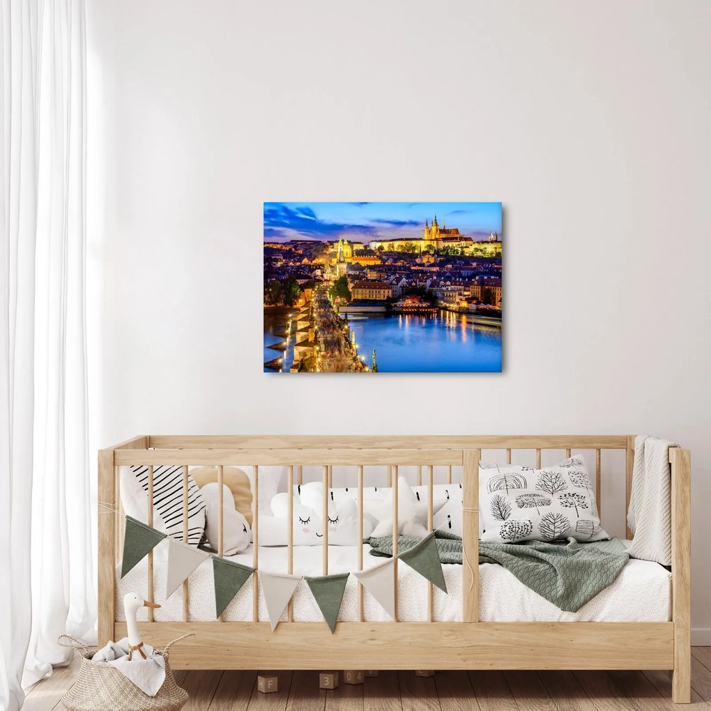 Obraz - Karlov most, Praha, Česká Republika (70x50 cm)