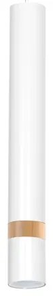 Luster na lanku JOKER WHITE WOOD 1xGU10/8W/230V