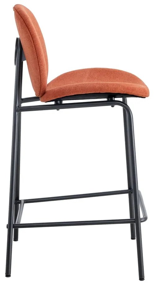 Barové stoličky v súprave 2 ks v tehlovej farbe (výška sedadla 65 cm) Cori – Marckeric