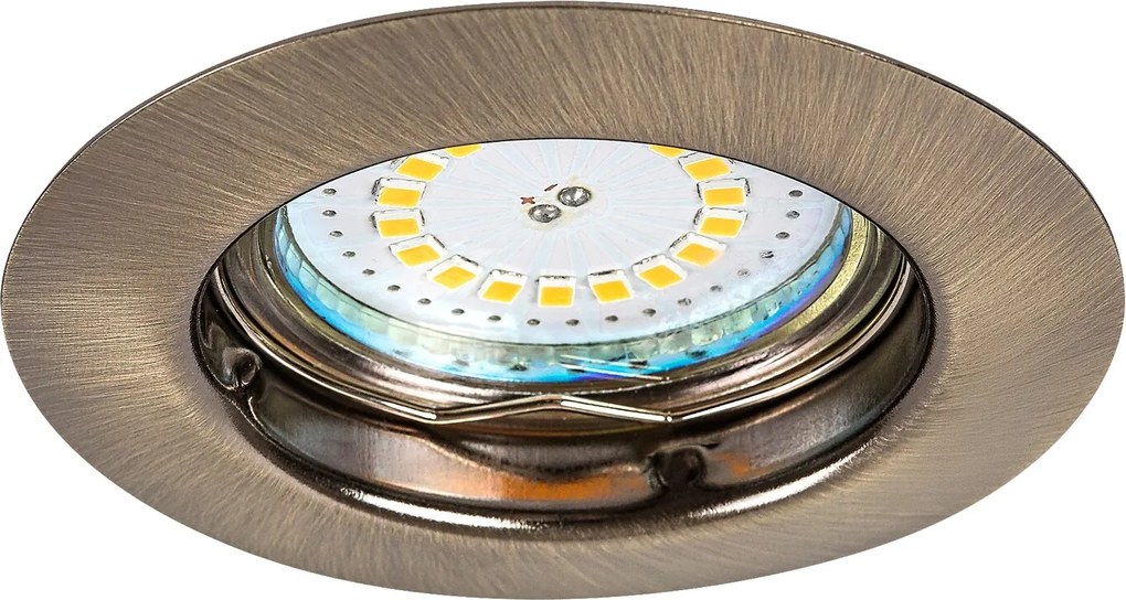 Rabalux LED zápustné bodové svietidlo Lite 3x3W | 720lm | 3000K | IP40 - set 3 svietidiel, bronz