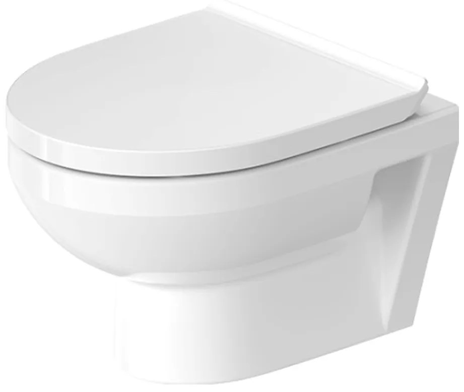 Duravit DuraStyle Basic - Závesné WC Compact 4,5L s HygieneGlaze, Biela 2575092000