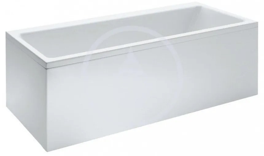 LAUFEN Pro Vaňa, 1700 mm x 750 mm, biela – s rámom, senzorové ovládanie, vzduchová masáž H2319510006051