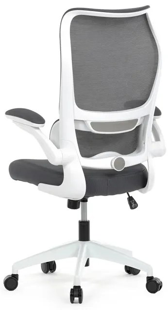 Autronic BONTEC Kancelárska stolička, hojdací mechanizmus, šedá sieťovina, KA-C807 GREY Farba: Šedá