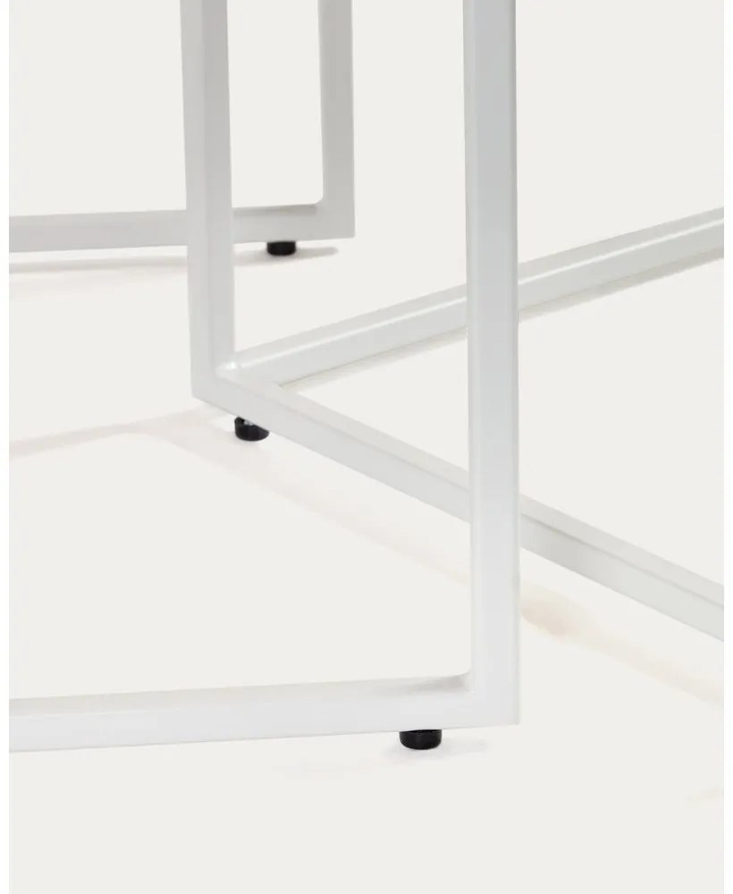 Odkladacie stolíky v súprave 2 ks v dekore duba 45x45 cm Yoana – Kave Home