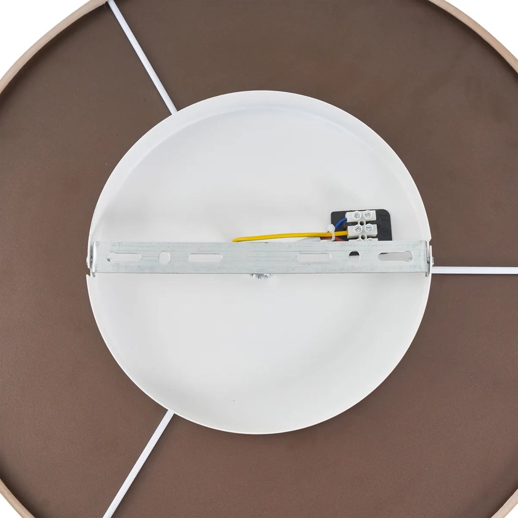 Moderné stropné svietidlo béžová látka vrátane LED 3-stupňové stmievateľné - Bredow