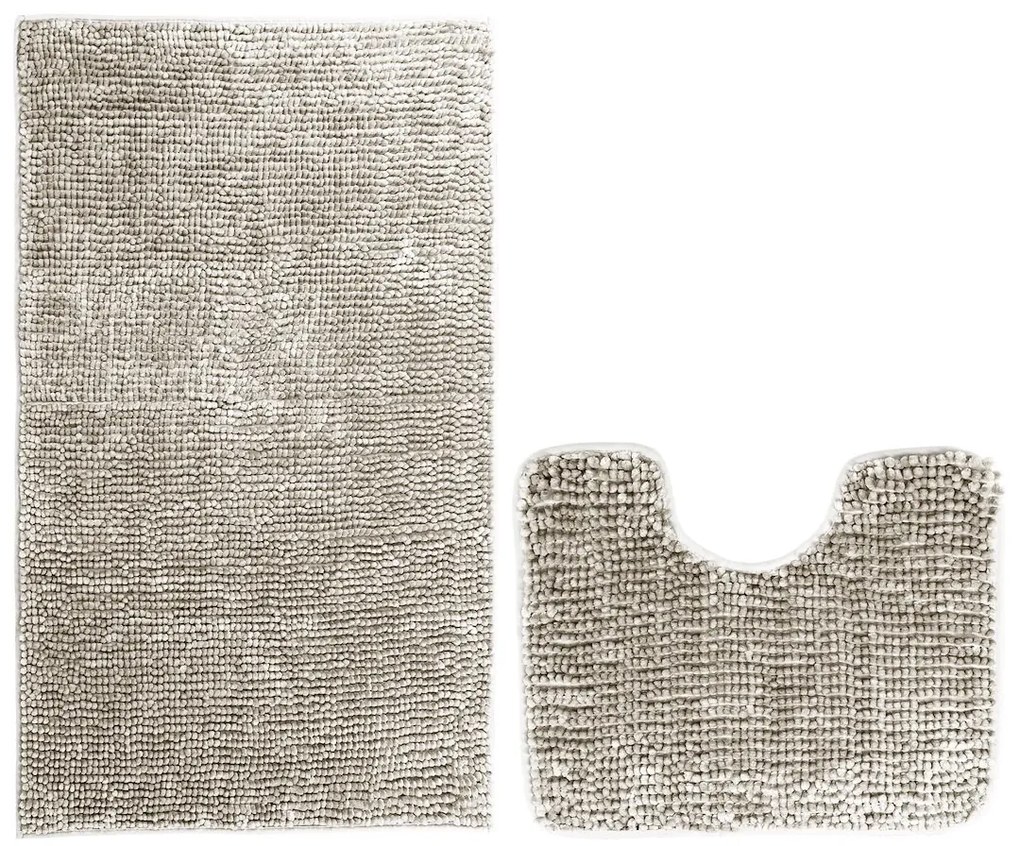 Kúpeľňová súprava kobercov Bati béžová