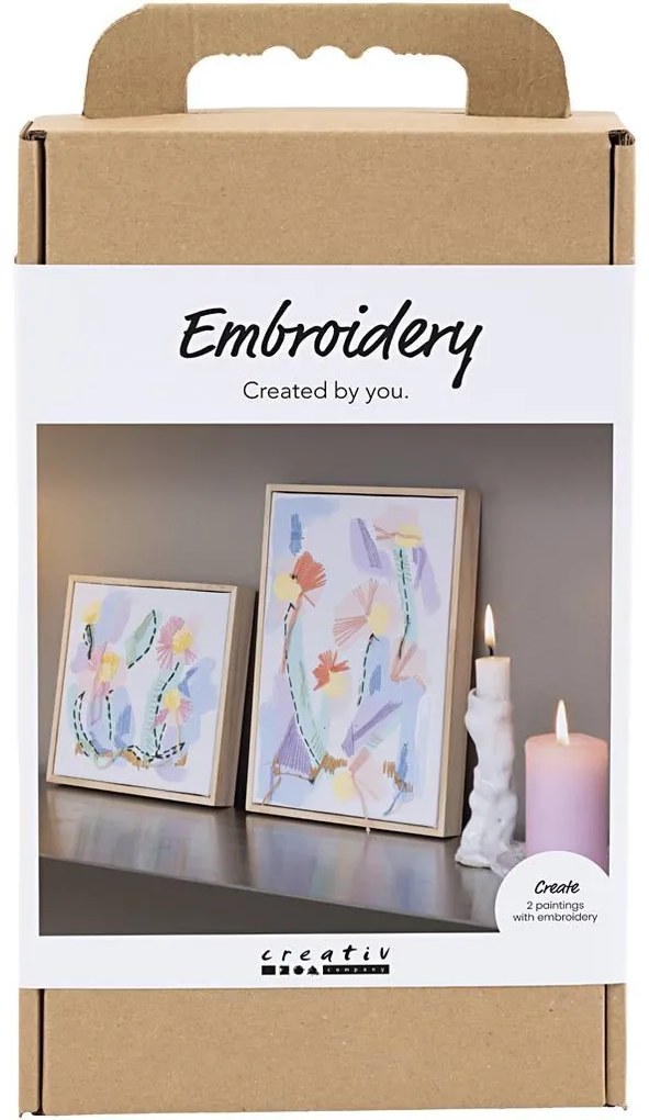 Kreatívna sada Akrylové maľovanie a vyšívanie