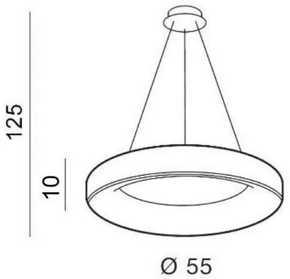 AZzardo AZ2727 závesný LED luster