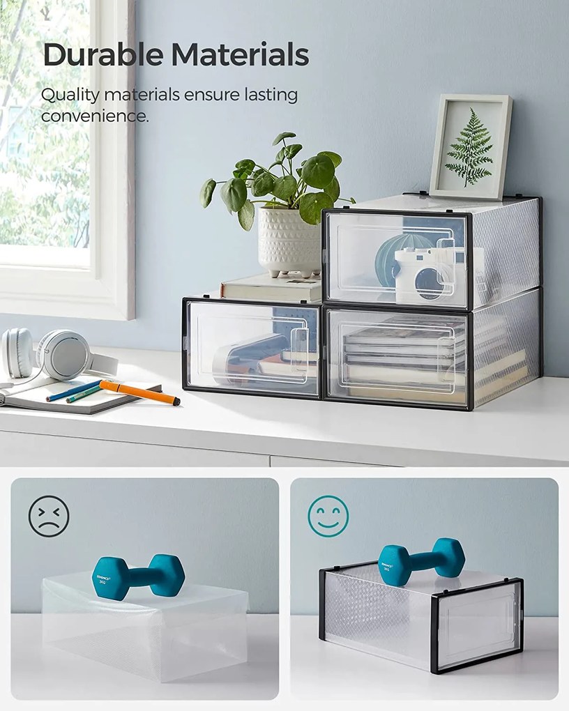 Úložné boxy 18 ks SONGMICS LSP007B18