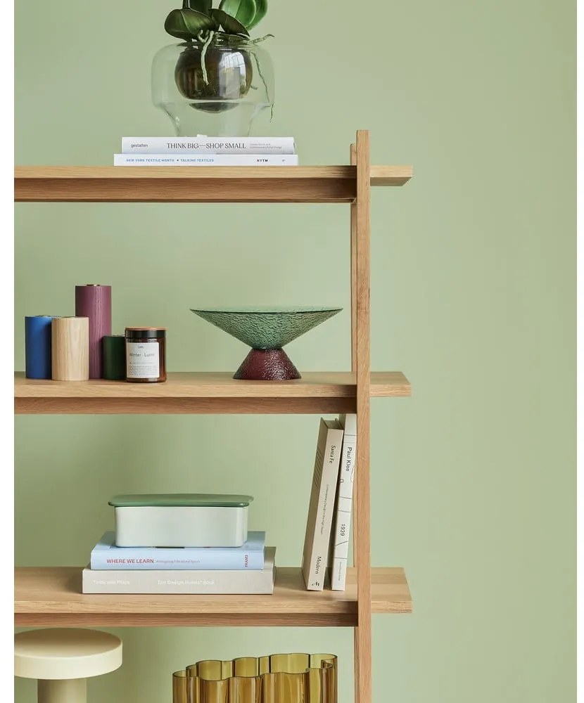 Červeno-modrá sklenená misa na ovocie ø 25 cm Bonbon – Hübsch