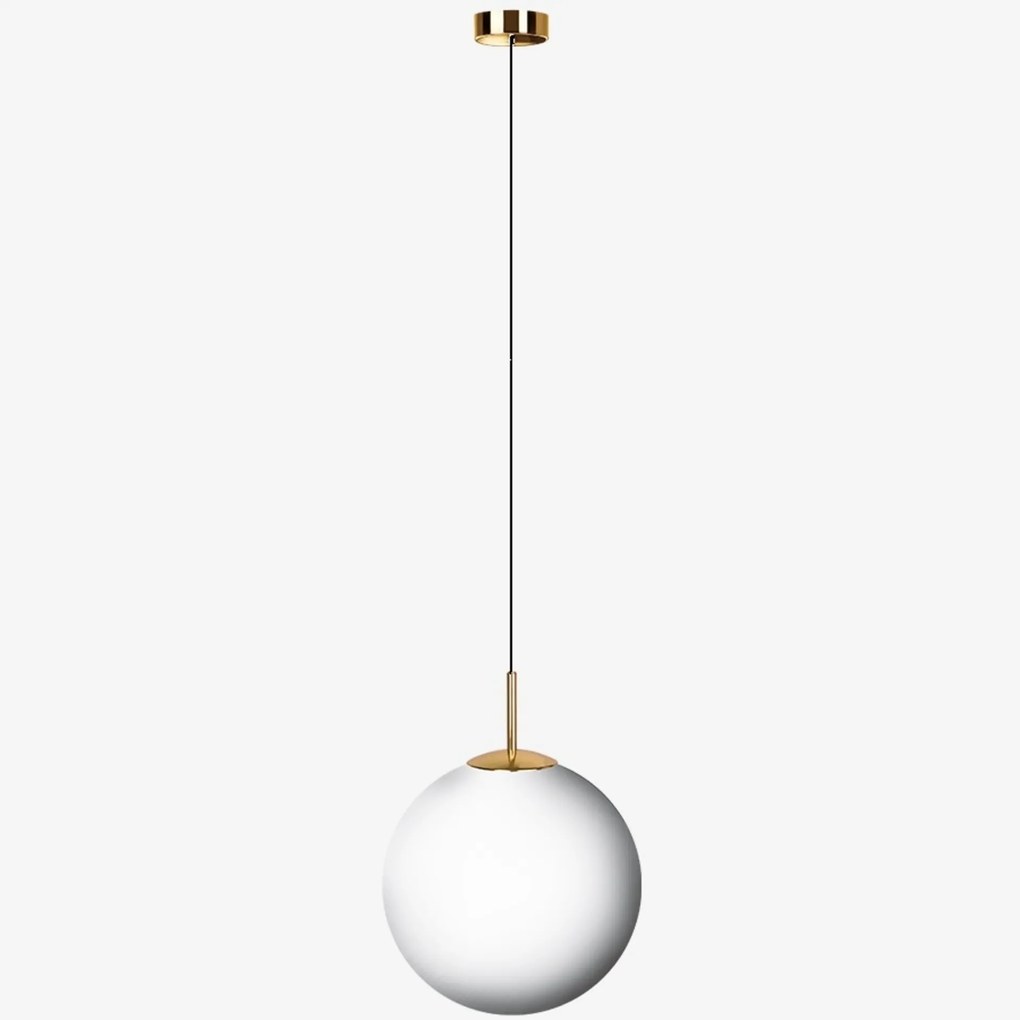 Lucis závesné svietidlo Polaris Zks 69W Led 3000K sklo mosadz opál ZKS.P7.500