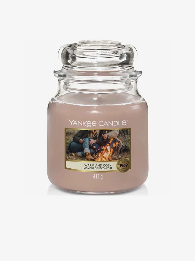 Yankee Candle vonná sviečka Warm & Cosy Classic stredná