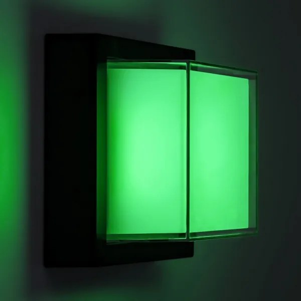 Rabalux 7247 - LED RGBW Vonkajšie svietidlo DURBE LED/10W/230V IP54 Wi-Fi Tuya