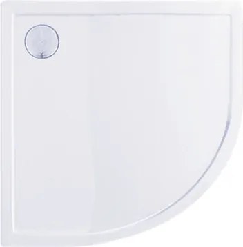 Roltechnik Outlet Štvrťkruhová akrylátová vanička iLOW ROUND ROTH-Variant: rozmery: 80x80 cm - (iLOW_ROUND_80x80 - 8000235)