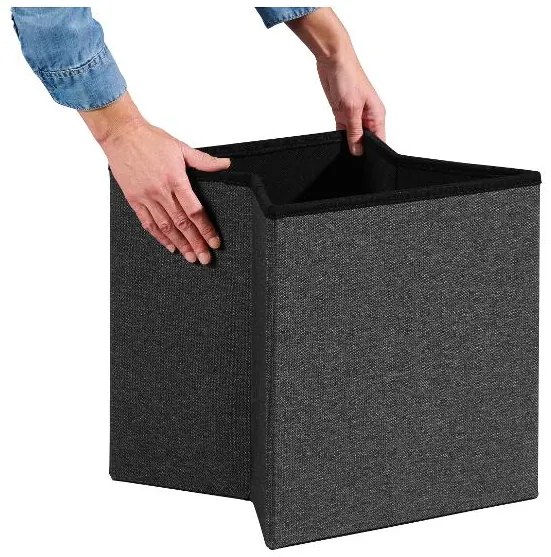 Livarno home Taburetka, sivá, 2 kusy  (800010906)